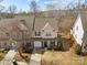 An aerial view of the home, showcasing its architecture, landscaping, and neighborhood at 2592 Brackley Nw Pl, Concord, NC 28027