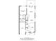 Main floor plan showing the kitchen, living room, primary bedroom, and garage at 2592 Brackley Nw Pl, Concord, NC 28027