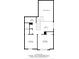 Upstairs floor plan showing bedrooms, bathrooms and hallways at 2592 Brackley Nw Pl, Concord, NC 28027