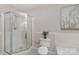 This bathroom offers a glass shower at 3101 Colvard Park Way, Charlotte, NC 28269