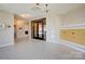 Bright lobby with black and white tiled flooring, modern lighting, mailboxes, and easy access at 3630 N Davidson St, Charlotte, NC 28205