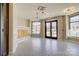 Inviting lobby featuring black and white patterned tile, mailboxes, and large windows for ample natural light at 3630 N Davidson St, Charlotte, NC 28205