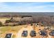 Aerial perspective of new homes in a scenic rural area, surrounded by nature and open space at 4055 Miller Rd, Salisbury, NC 28147