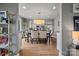 Elegant dining room with modern chandelier and stylish decor at 420 Medearis Dr, Charlotte, NC 28211