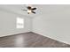 Bedroom featuring luxury vinyl plank flooring and a ceiling fan at 430 Stoneycreek Ln, Rock Hill, SC 29730