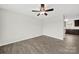 Living room with hardwood floors and a ceiling fan at 430 Stoneycreek Ln, Rock Hill, SC 29730