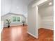 Bonus room with hardwood floors, recessed lighting, and a closet at 1226 Flint Ct, Matthews, NC 28104