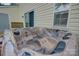 Close up view of a luxurious hot tub on the exterior deck, perfect for relaxation and entertaining at 12928 Sickles Dr, Charlotte, NC 28273