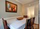 Inviting dining room featuring a wood table with seating for six and stylish decor at 1925 S Lafayette St, Shelby, NC 28152