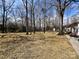 Expansive backyard featuring bare trees, providing ample privacy and natural beauty for outdoor enjoyment and relaxation at 1937 Hickory Dr, Lancaster, SC 29720