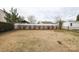 Spacious backyard with a white fence, shed and a wooden split rail fence at 2003 Hemby Commons Pkwy, Indian Trail, NC 28079