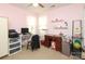 Bedroom with desks, shelving, a computer, and a closet at 2003 Hemby Commons Pkwy, Indian Trail, NC 28079