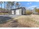 Steel garage with two bays and plenty of room for storage or a workshop space at 2211 Waverly St, Albemarle, NC 28001