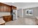 Bright eat-in kitchen with stainless steel appliances and modern lighting at 2211 Waverly St, Albemarle, NC 28001