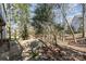 A view of the backyard with steps and a patio at 2320 Christensens Ct, Charlotte, NC 28270