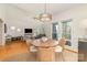 Bright dining room showcasing an open floorplan and natural light at 2320 Christensens Ct, Charlotte, NC 28270