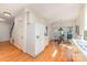 Bright kitchen with stainless steel appliances and hardwood floors at 2320 Christensens Ct, Charlotte, NC 28270