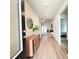 Inviting foyer with a lovely wood console table, decor, and seamless access to living areas at 3122 Maple Ridge Dr, Gastonia, NC 28052