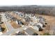 An elevated view shows the layout of this residential area, with well-placed homes along winding streets in the neighborhood at 3122 Maple Ridge Dr, Gastonia, NC 28052