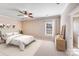 Bedroom with ceiling fan and natural light at 485 Sutro Forest Nw Dr, Concord, NC 28027