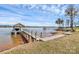 Private dock and lakeside area, perfect for relaxing and enjoying the water at 5086 Windward Point Ln, Denver, NC 28037