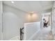 Upstairs hallway with carpet, leading to a bedroom or office space at 663 Sixth Baxter Xing, Fort Mill, SC 29708