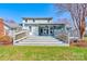 A raised deck leads to the backyard, creating an inviting transition between indoor and outdoor living at 723 W Zion Church Rd, Shelby, NC 28150