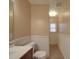 Functional bathroom with standard fixtures, clean lines, and a compact design at 1120 Glenarden Dr, Rock Hill, SC 29730