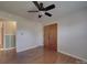 Bedroom with hardwood floors and a door leading to the rest of the home at 1120 Glenarden Dr, Rock Hill, SC 29730