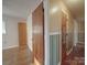 Hallway leading to bedrooms with hardwood floors at 1120 Glenarden Dr, Rock Hill, SC 29730