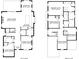 Detailed floor plan showing layout of the 1st and 2nd floors, including room dimensions at 1817 S Mint St, Charlotte, NC 28203