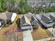 An aerial view of a lovely home with a two-car garage and beautiful landscaping at 41062 Calla Lily St, Fort Mill, SC 29707