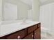 Bathroom featuring a single vanity and shower with curtain at 41062 Calla Lily St, Fort Mill, SC 29707