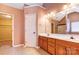 Bathroom featuring a double vanity, and walk in closet at 631 Winding Branch Rd, Rock Hill, SC 29732