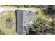 Aerial view of a house showcasing its roof, deck, and surrounding landscape, ensuring structural integrity at 710 Peranna Pl, Charlotte, NC 28211