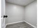 Small basement room, clean and simple design with gray walls, modern flooring, and minimalist ceiling at 108 Spiral Ln, Shelby, NC 28152