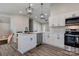 Kitchen featuring white cabinetry, modern appliances, and stylish countertops at 108 Spiral Ln, Shelby, NC 28152