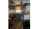 View of small kitchen with aged appliances and linoleum flooring at 185 Flat Stone Dr, Clover, SC 29710