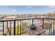 Balcony with outdoor seating offers views of the surrounding cityscape at 2338 Yadkin Ave # 503, Charlotte, NC 28205