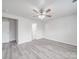 Spacious bedroom with fan, and neutral paint at 3114 Montcalm Ct, Monroe, NC 28110