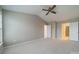 Spacious bedroom with vaulted ceiling and ensuite bathroom and walk-in closet at 3554 Laurenhurst Ln, Charlotte, NC 28270