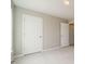 Neutral bedroom with carpet and two doors at 3554 Laurenhurst Ln, Charlotte, NC 28270