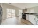 Bright dining area off kitchen with sliding glass doors to back deck at 3554 Laurenhurst Ln, Charlotte, NC 28270