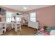 Pink bedroom featuring a loft bed and ample natural light at 4187 Bessie Hudson Rd, Lancaster, SC 29720