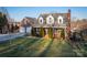 Beautiful brick home with an attached two-car garage and a well-groomed front lawn at 6068 Gold Creek Estate Dr, Hickory, NC 28601