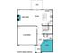 Detailed floor plan showcasing the layout of the home's main level, including the study and kitchen at 9851 Quercus Ln, Huntersville, NC 28078