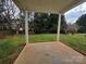 View of the backyard at 10927 Kinnairds St, Charlotte, NC 28278