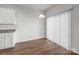 Dining area features wood floors and lots of natural light at 136 S Bell Ave, Albemarle, NC 28001