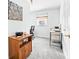 Functional home office with neutral walls, a window for natural light, and a carpeted floor at 219 Ferstl Ave, Belmont, NC 28012