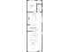 Second floor plan showcasing living, dining, kitchen, and bedroom 2 at 2426 Arty Ave, Charlotte, NC 28208